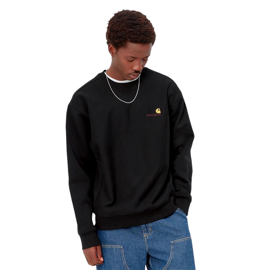American Script Sweatshirt felpa da uomo Carhartt WIP | I02547589XX